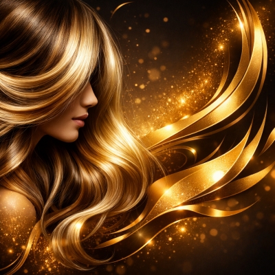 אילוסטרציה של בריאות ועיצוב שיער